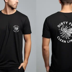 Dirty Fly Clean Lines T-Shirt White