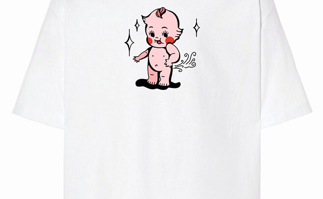 farting boy koszulka oversize kuba jaszczuk fale tattoo entr07